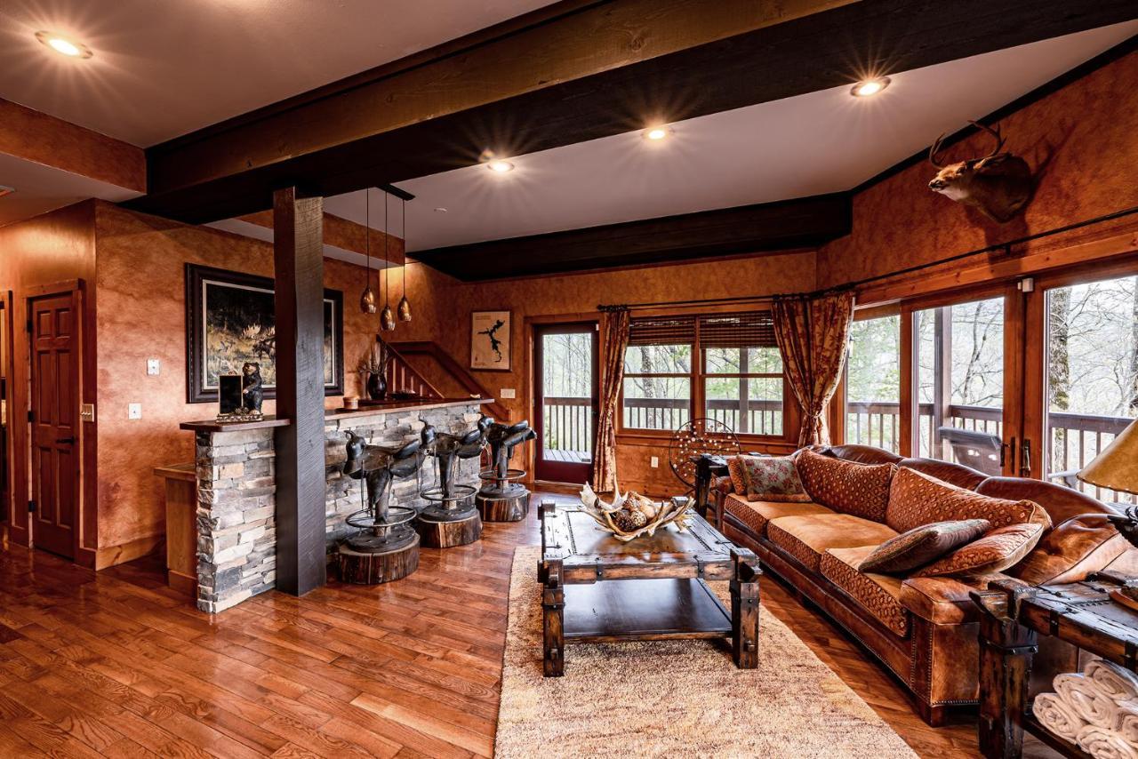 Staynantahala - Smoky Mountain Cabins And Luxury Yurts Aquone Exterior photo